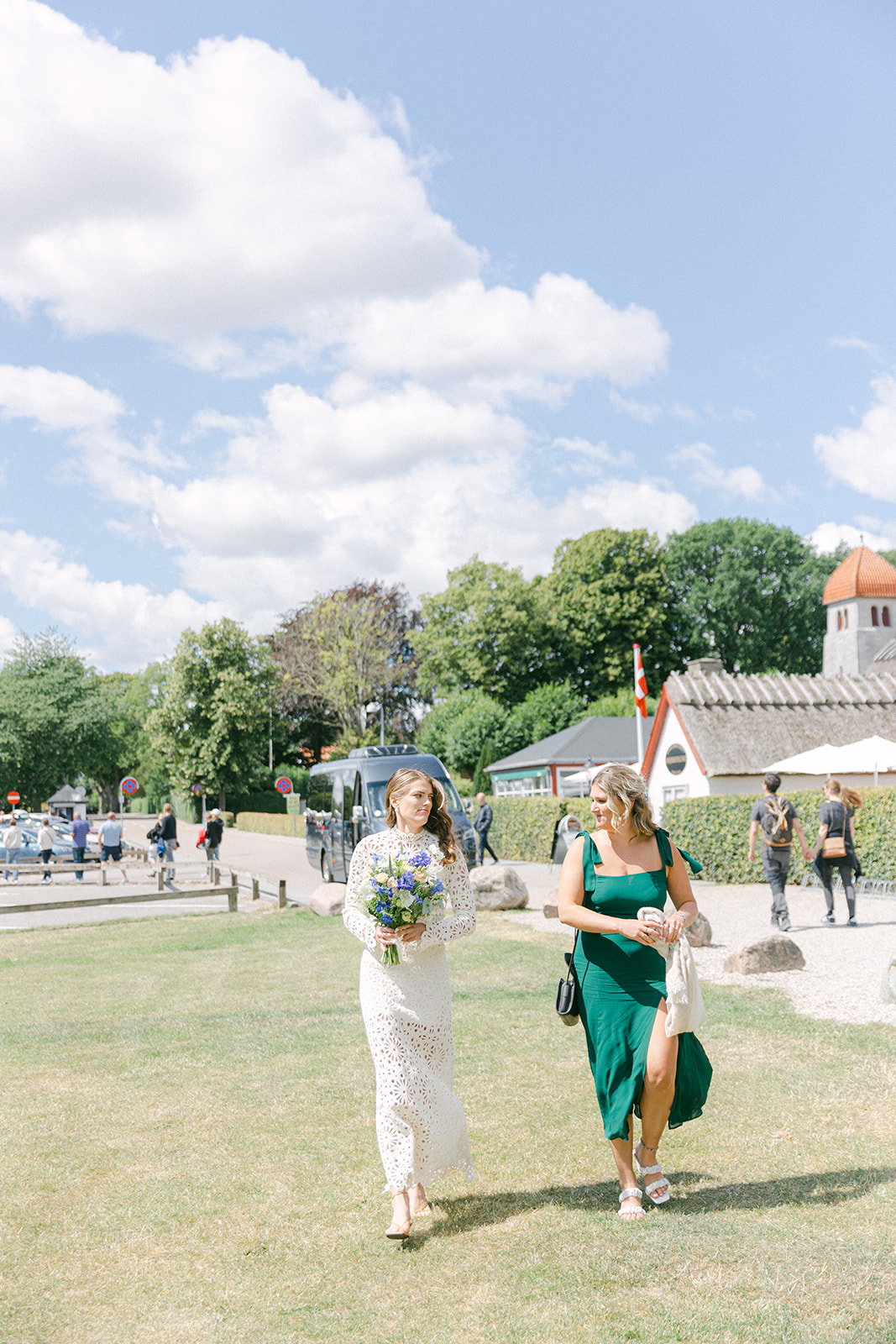 Romantic Summer Elopement - Get Married in Denmark's Stevns Klin